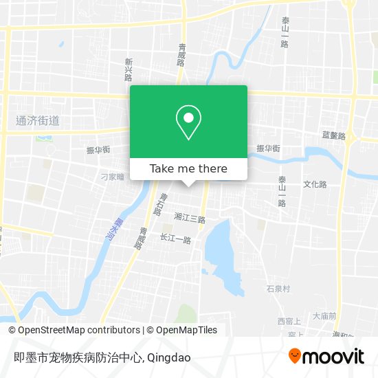 即墨市宠物疾病防治中心 map
