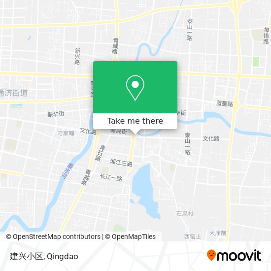 建兴小区 map