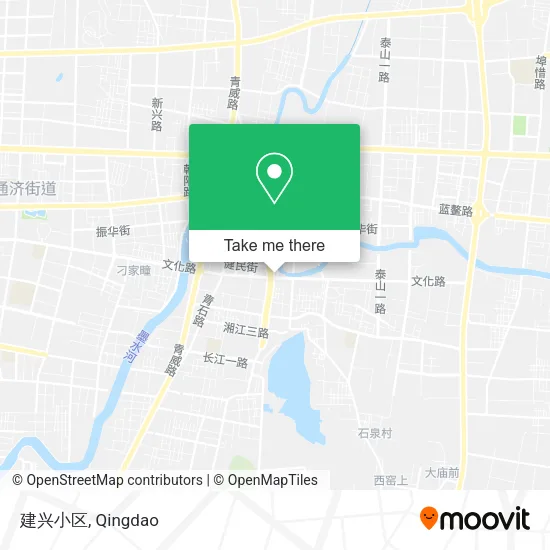 建兴小区 map