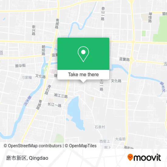 磨市新区 map