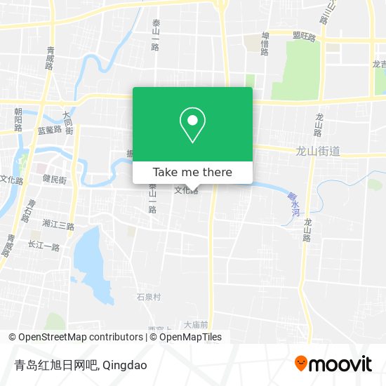 青岛红旭日网吧 map