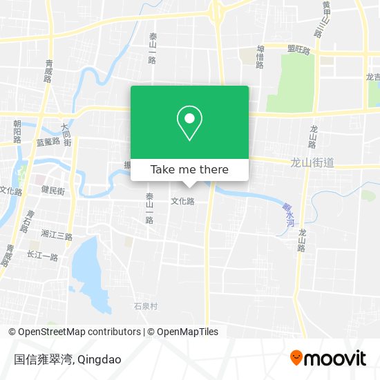 国信雍翠湾 map