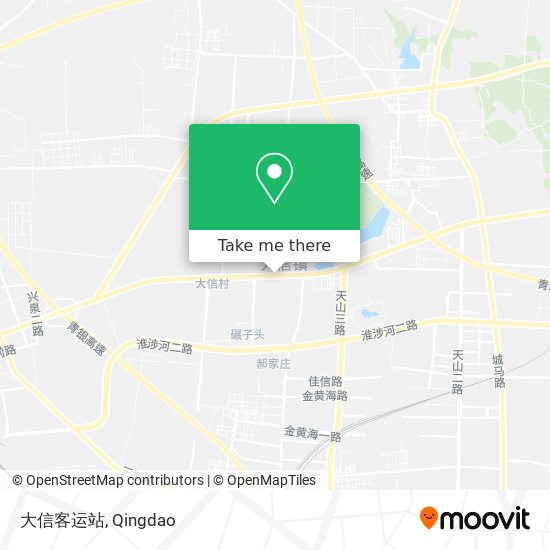 大信客运站 map