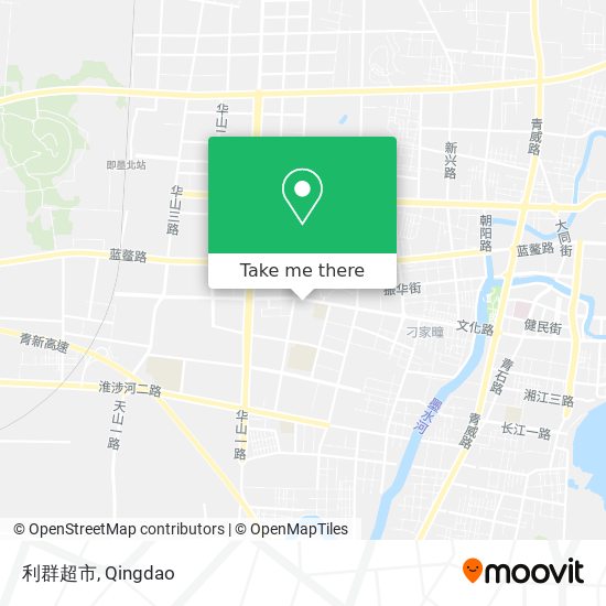 利群超市 map