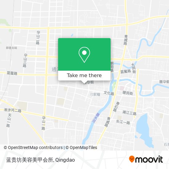 蓝贵坊美容美甲会所 map