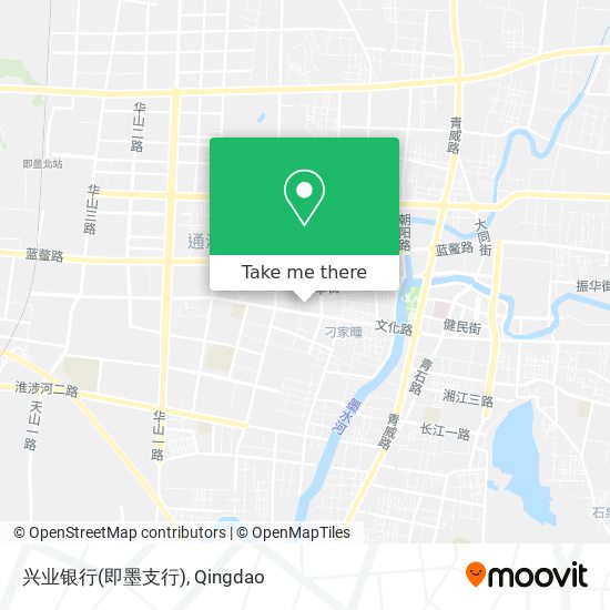 兴业银行(即墨支行) map