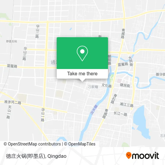 德庄火锅(即墨店) map