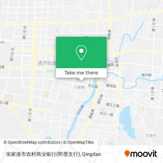 张家港市农村商业银行(即墨支行) map