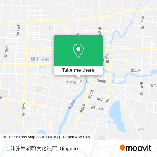 金味缘牛杂面(文化路店) map