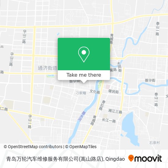 青岛万轮汽车维修服务有限公司(嵩山路店) map