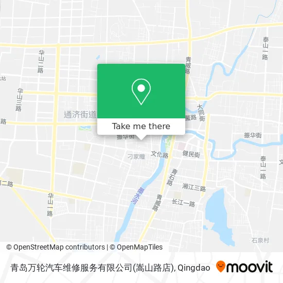 青岛万轮汽车维修服务有限公司(嵩山路店) map