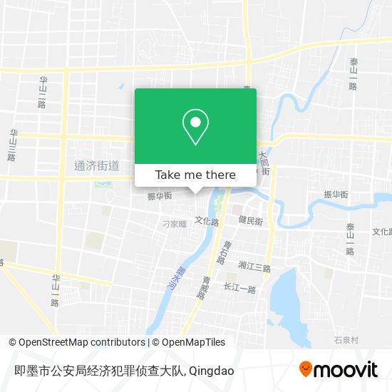 即墨市公安局经济犯罪侦查大队 map