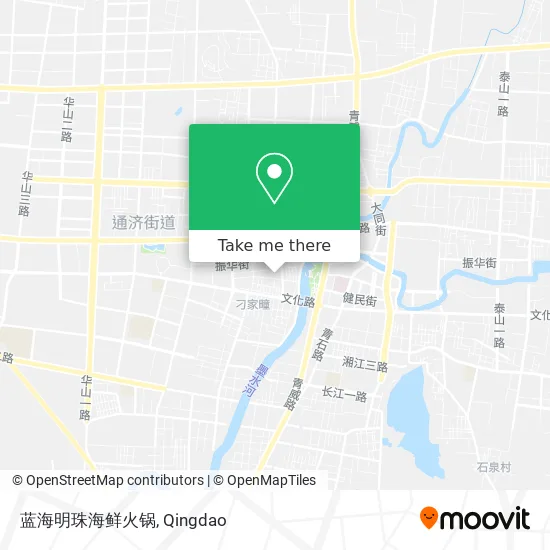 蓝海明珠海鲜火锅 map