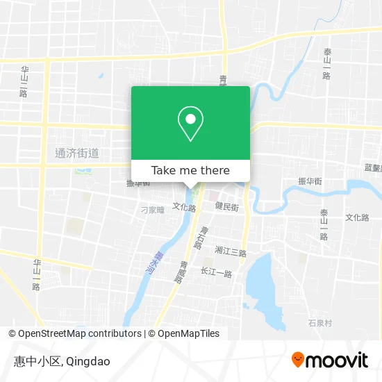 惠中小区 map