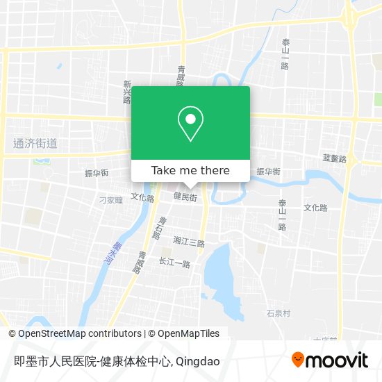 即墨市人民医院-健康体检中心 map