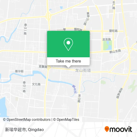 新瑞华超市 map