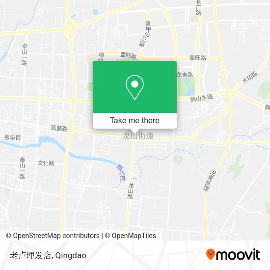 老卢理发店 map
