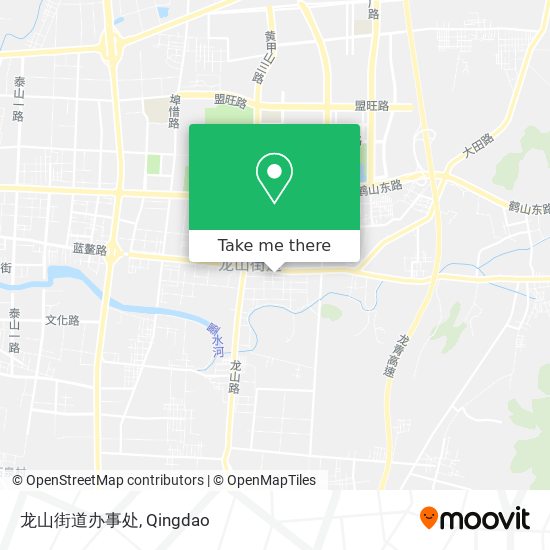 龙山街道办事处 map