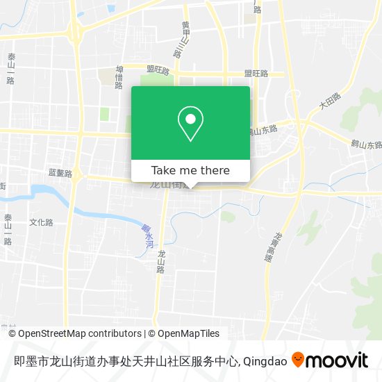 即墨市龙山街道办事处天井山社区服务中心 map
