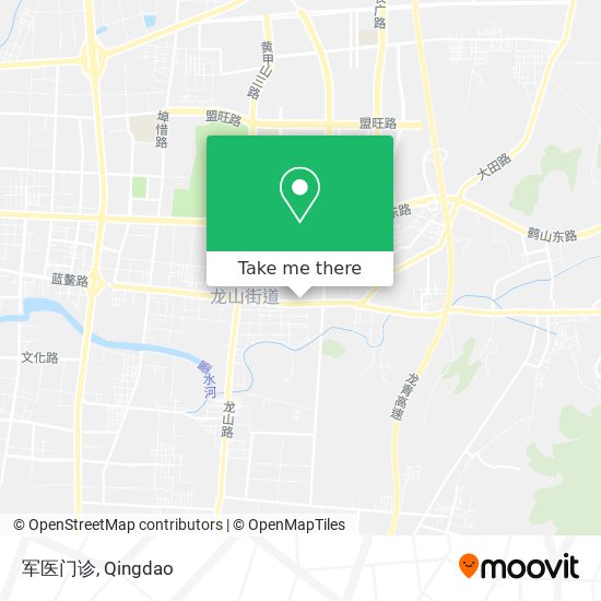 军医门诊 map