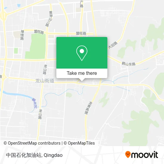 中国石化加油站 map
