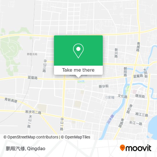 鹏顺汽修 map