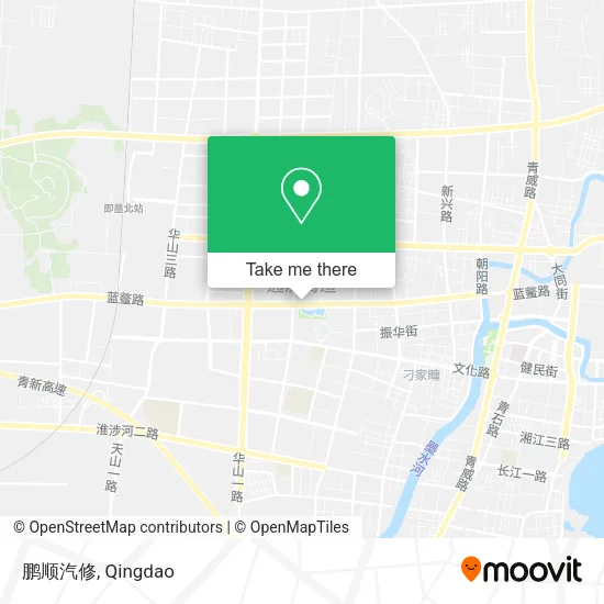 鹏顺汽修 map