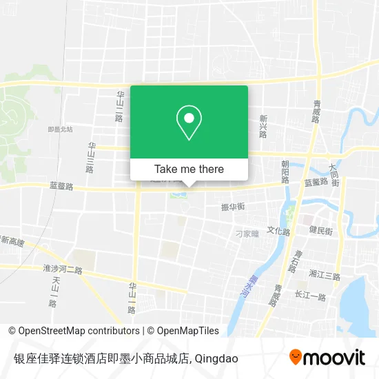 银座佳驿连锁酒店即墨小商品城店 map