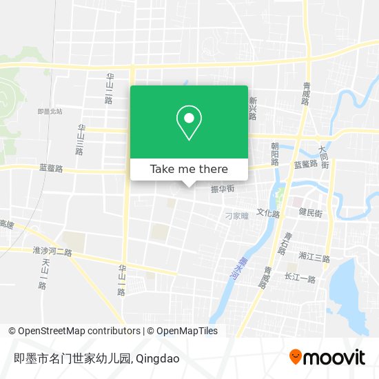 即墨市名门世家幼儿园 map