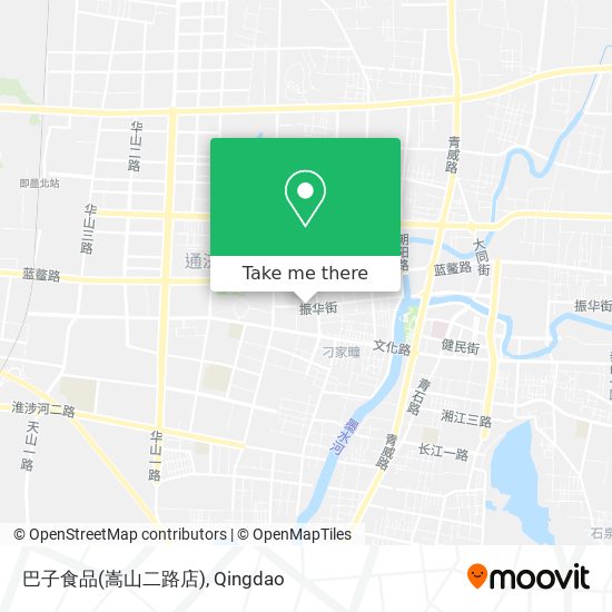 巴子食品(嵩山二路店) map