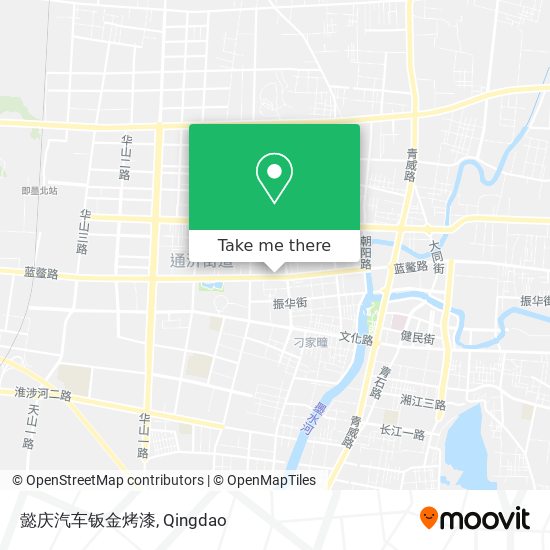 懿庆汽车钣金烤漆 map