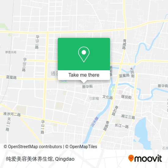 纯爱美容美体养生馆 map