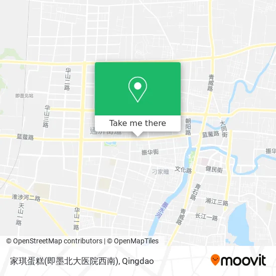 家琪蛋糕(即墨北大医院西南) map