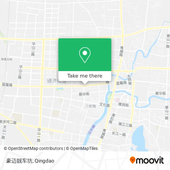 豪迈靓车坊 map