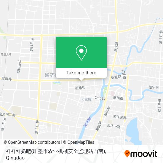 祥祥鲜奶吧(即墨市农业机械安全监理站西南) map