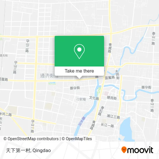 天下第一村 map