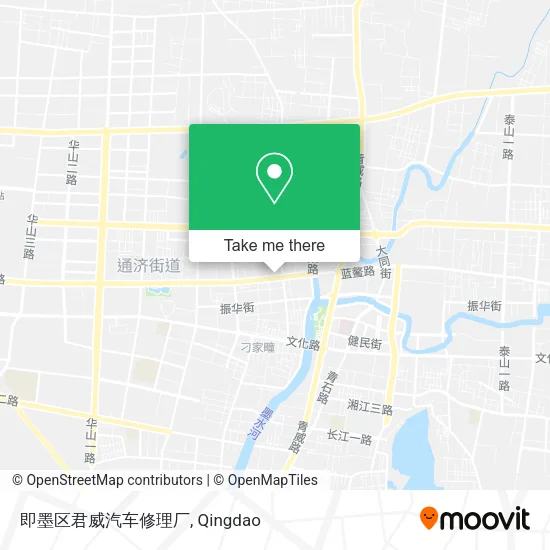 即墨区君威汽车修理厂 map