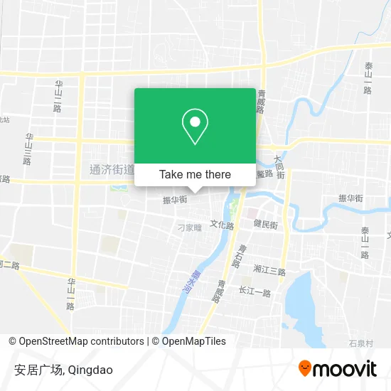 安居广场 map