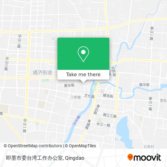 即墨市委台湾工作办公室 map