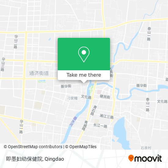 即墨妇幼保健院 map