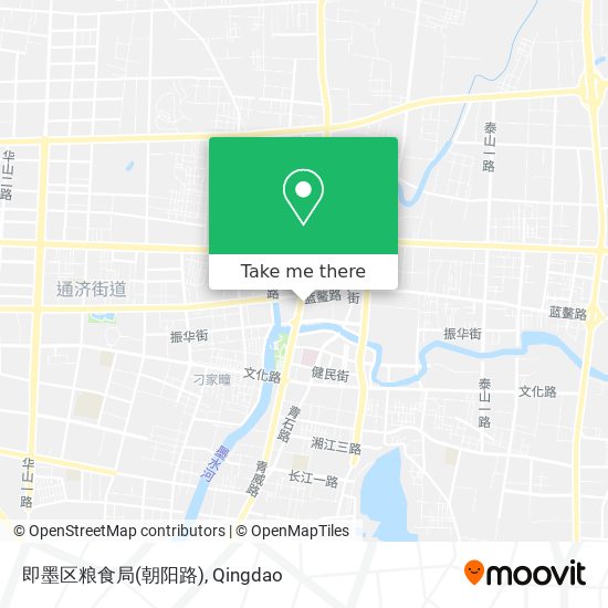 即墨区粮食局(朝阳路) map
