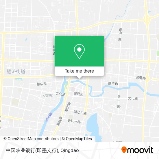中国农业银行(即墨支行) map