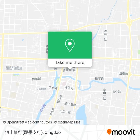 恒丰银行(即墨支行) map
