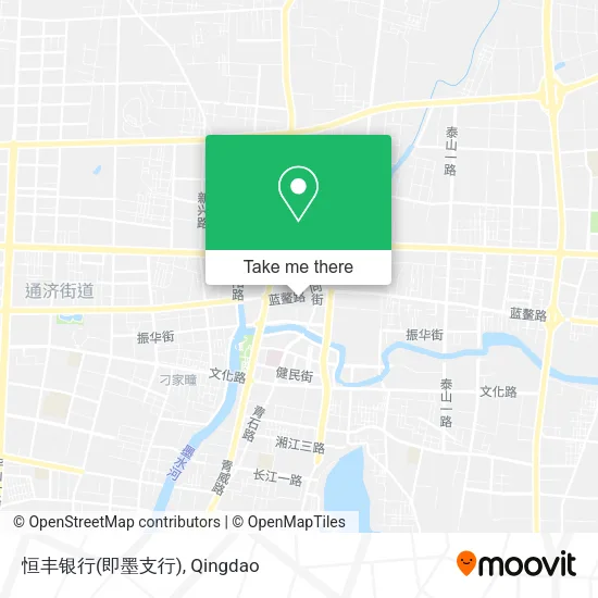 恒丰银行(即墨支行) map