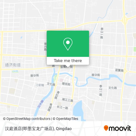 汉庭酒店(即墨宝龙广场店) map