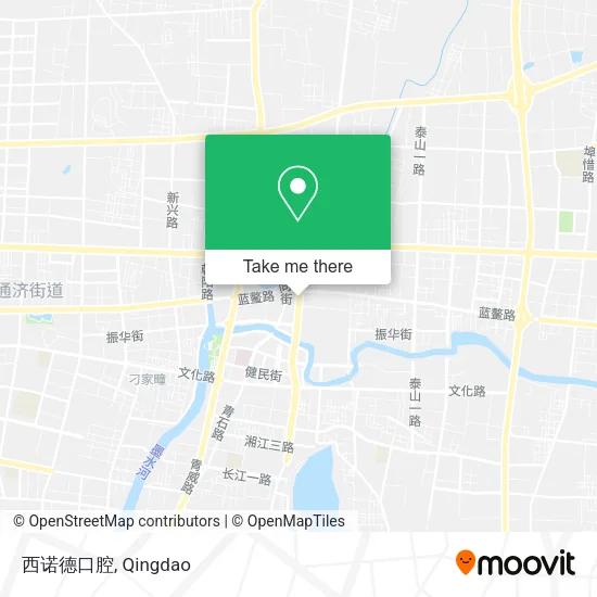 西诺德口腔 map