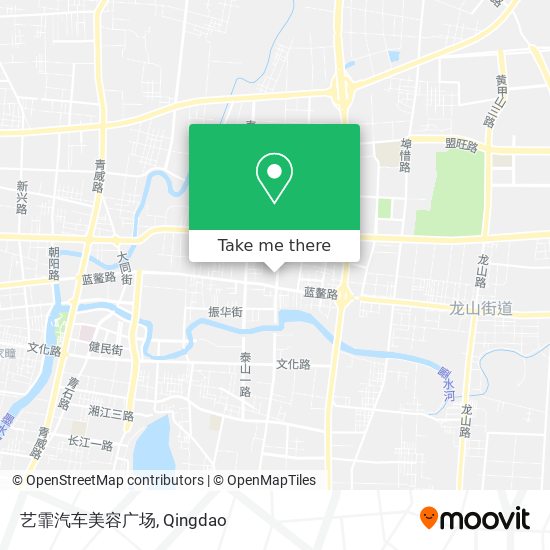 艺霏汽车美容广场 map
