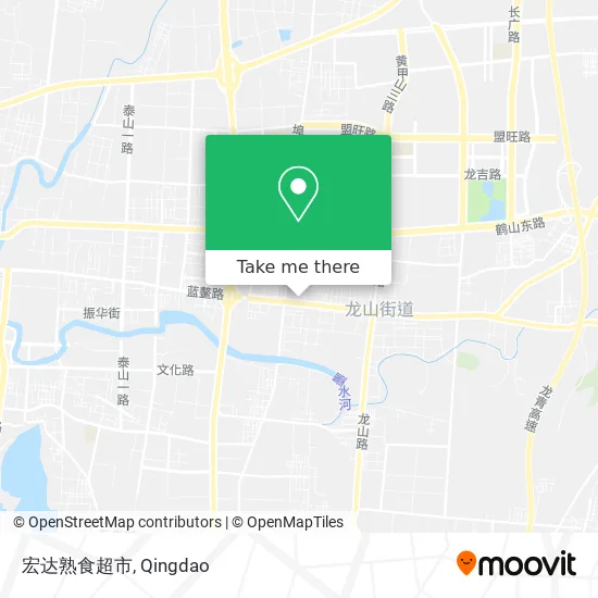 宏达熟食超市 map