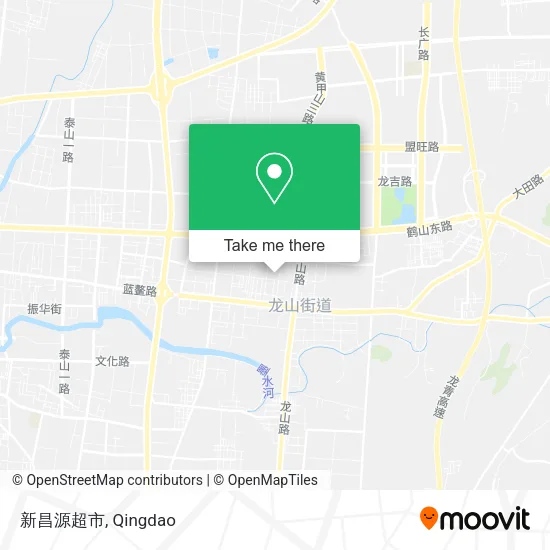 新昌源超市 map
