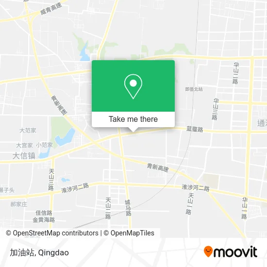 加油站 map